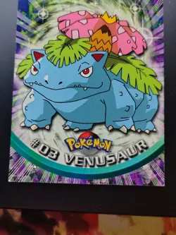 Topps TV Animation Edition Venusaur #03 Regular English Pokemon Card 1999 - Image 3