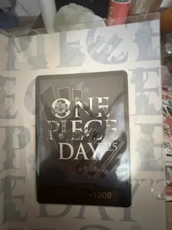 ONE PIECE Premium Card Collection ONE PIECE DAY 25 Japanese Luffy P-110 2025 - Image 3