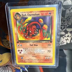 Dark Charmeleon #32/82 1st Edition Team Rocket Pokemon 2000 NM - Image 1