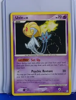 Pokemon Card Uxie 43/146 Legends Awakened LP - Image 1