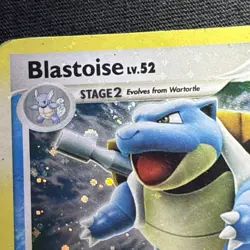 Pokemon TCG Blastoise Reverse Holo Rare Card 2/132 Secret Wonders (half Swirl) - Image 2