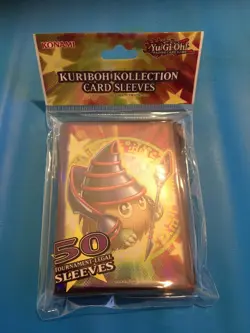 YUGIOH Pack Of 50 Yu-Gi-Oh Kuriboh Kollection Card Sleeves Sealed - Image 1