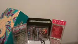 1x Unsorted Bulk Pokemon Cards Box! LOOK FOR RANDOMLY SEEDED SLABS + CHASES! - Image 1