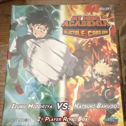 Jasco Games My Hero Academia Collectible Card Game 2-Player Rival Box 104 Cards - Image 1