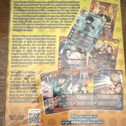 Jasco Games My Hero Academia Collectible Card Game 2-Player Rival Box 104 Cards - Image 2