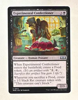 Magic The Gathering Experimental Confectioner WOE Regular Eng Unc #314 - Image 1