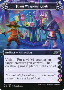 Foam Weapons Kiosk #211d | MTG | UNF | Regular | LP - Image 1