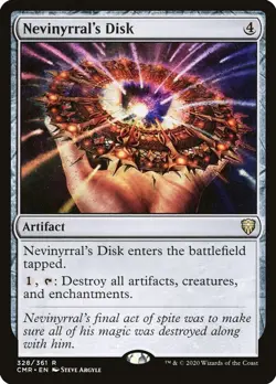 Nevinyrral's Disk [CMR - 328] Rare Near Mint (Magic The Gathering) - Image 1