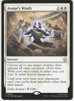 Avatar's Wrath 12 Rare Avatar: The Last Airbender Magic: The Gathering Foil NM - Image 1