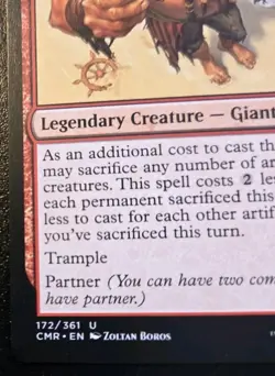 Dargo, The Shipwrecker 172/361 Uncommon Commander Legends Magic: The Gathering - Image 4