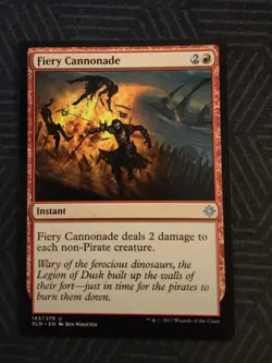 mtg fiery cannonade ixalan - Image 1