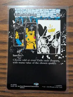 Extinction Event - 65 - MTG: Marvel Super Heroes - Borderless Showcase - Regular - Image 1