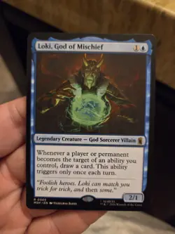 Magic Marvel Super Heroes Loki God Of Mischief R0065 Sharp Invest Hot 🔥 - Image 1