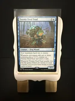 Twenty-Toed Toad Commander: Bloomburrow Regular - Image 1