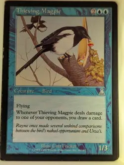 Thieving Magpie 49 Uncommon Urza's Destiny Magic: The Gathering Near Mint - Image 1