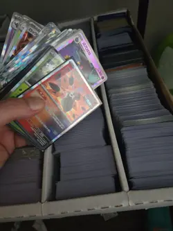 1000 Japanese Pokemon Cards UNSEARCHED Bulk Lot (C/UC) + Guaranteed EX/V (RR+) - Image 1