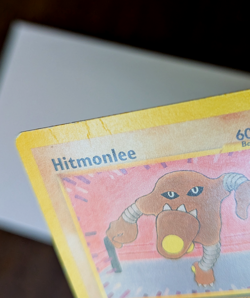 Hitmonlee 42/105 Neo Destiny 1st Edition Uncommon Vintage Pokemon Card MP - Image 2