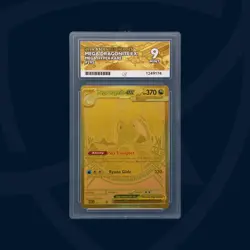 Pokemon ACE 9 Mega Dragonite ex Gold 295/217 Ascended Heroes Mint - Image 1