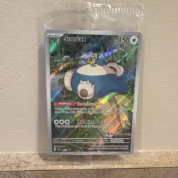 Snorlax 151 SVP Promo 051 - Pokemon Center Stamp - Pokemon TCG 2023 - NM SEALED - Image 1