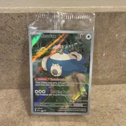 Snorlax 151 SVP Promo 051 - Pokemon Center Stamp - Pokemon TCG 2023 - NM SEALED - Image 2