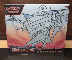 Pokemon Center Chaos Rising Elite Trainer Box ETB Sealed - Image 1
