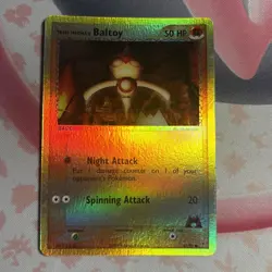 Team Magma's Baltoy 61/95 Team Magma vs Team Aqua Reverse Holo LP+ Pokemon - Image 1