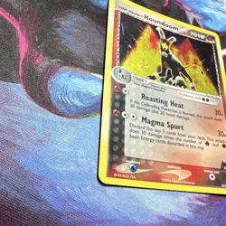 Team Magma's Houndoom 10/95 Holo Rare English Excellent Condition!! - Image 5