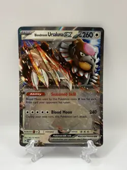 Bloodmoon Ursaluna ex 177 Holo Promo Scarlet & Violet Promo Pokemon NM/M - Image 1