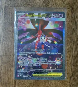 Nintendo Pokemon TCG Mega Floette EX Chaos Rising 117/086 SiR - Image 1