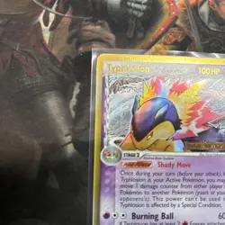Pokemon TCG Typhlosion 12/101 Delta Species Dragon Frontier Reverse Holo Stamp - Image 3