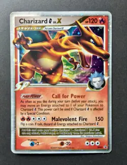 Pokemon TCG Charizard G Lv.X DP45 Promo Stamped Holo Eng HP 120 - Image 1
