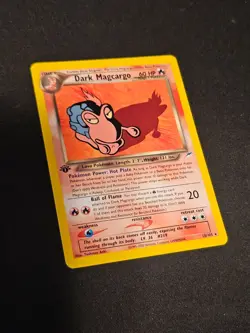 Pokemon TCG Dark Magcargo 18 Neo Destiny 1st ed Near Mint (non-holo) - Image 3