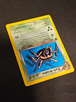 Pokemon TCG Dark Ariados 17 Neo Destiny 1st Ed LP (non-holo) - Image 3