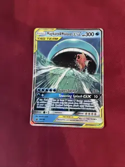 Pokemon TCG Magikarp Wailord GX Tag Team SM166 - Image 1