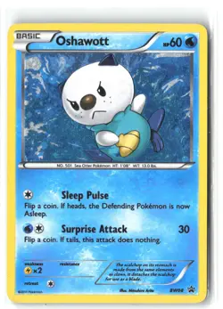 Oshawott BW08 Holo Promo Black And White Promo Pokemon MP - Image 1