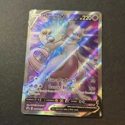 LOT of 4 NM Mewtwo V SWSH229 Full Art Black Star Promo Pokemon GO Pokemon TCG - Image 4