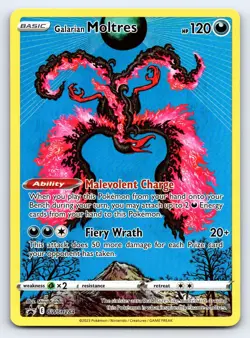 Galarian Moltres SWSH284 Holo Promo Sword & Shield Promo Pokemon Holo Near Mint - Image 1