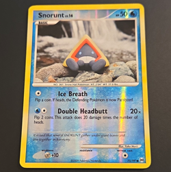 Nintendo Pokemon TCG Snorunt 75/99 Arceus Reverse Holo - Image 1