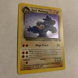 Pokemon Dark Machamp Holo Rare Team Rocket 10/82 Wizards 2000 English Unlimited - Image 2