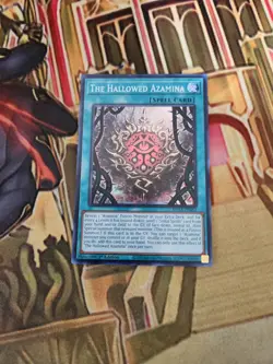The Hallowed Azamina - ROTA-EN053 - Super Rare 1st Edition NM Yugioh - Image 1