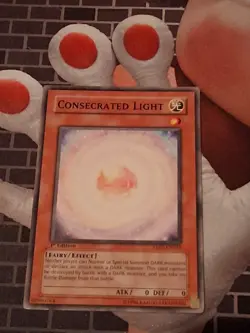 Yugioh Consecrated Light - ABPF-EN033 - 1st Edition Common Played - Image 1