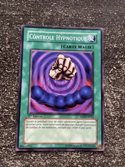 CARTE YU-GI-OH! 1ST CONTROLE HYPNOTIQUE SD09-FR022 EXCELLENT - Image 1