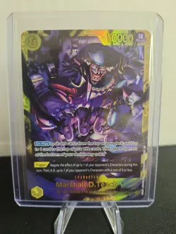 Marshall D. Teach OP16-119 One Piece Secret Rare (SEC) - The Time of Battle - Image 1