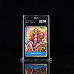 TAG 10 2024 One Piece Monkey D. Luffy #P-043 2nd Anniversary Tournament Promo - Image 1