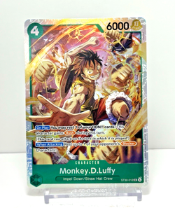 Monkey.D.Luffy ST30-012 SR One Piece TCG NM English - Image 1
