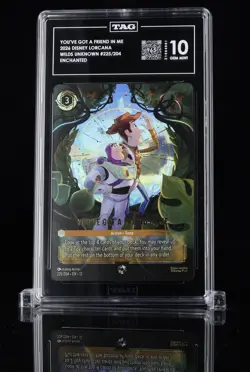 You’ve Got a Friend in Me - Disney Lorcana 225/204 Enchanted - TAG 10 Gem Mint - Image 1