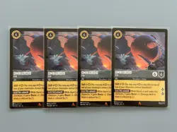 Omnidroid V.10 190/204 Rare 4-Card Playset - Disney Lorcana Wilds Unknown - NM - Image 1