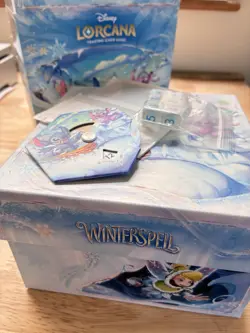 Lorcana Winterspell Illumineer's Trove Box ONLY with accessories, NO PACKS - Image 1