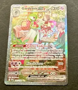 2023 POKEMON SCARLET & VIOLET GARDEVOIR SPECIAL ILLUSTRATION RARE #245/198! - Image 4