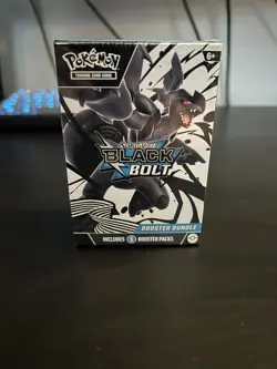 Pokemon TCG Scarlet & Violet Black Bolt Booster Bundle Brand New Factory Sealed - Image 1